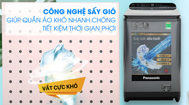  Máy giặt Panasonic Inverter 10.5 kg Na-fd10ar1bv có tốt không? 