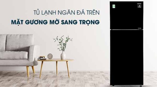 Kiểu dáng tủ lạnh Samsung RT38K50822C hiện đại, tinh tế