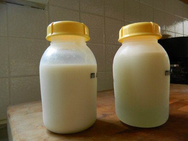 Bảo quản sữa trong ngăn đá để được lâu hơn.