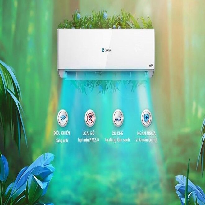 ĐIỀU HÒA LỌC BỤI MỊN PM2.5 - INVERTER 1 CHIỀU 9000 BTU/H