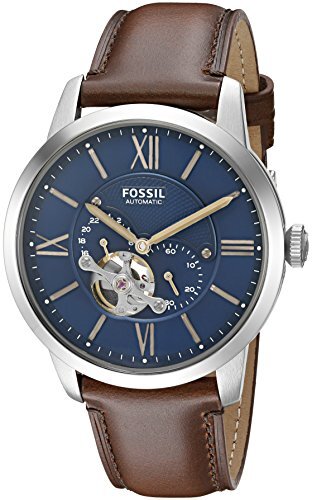 Đồng hồ nam Fossil ME3110 Townsman Automatic Leather Watch