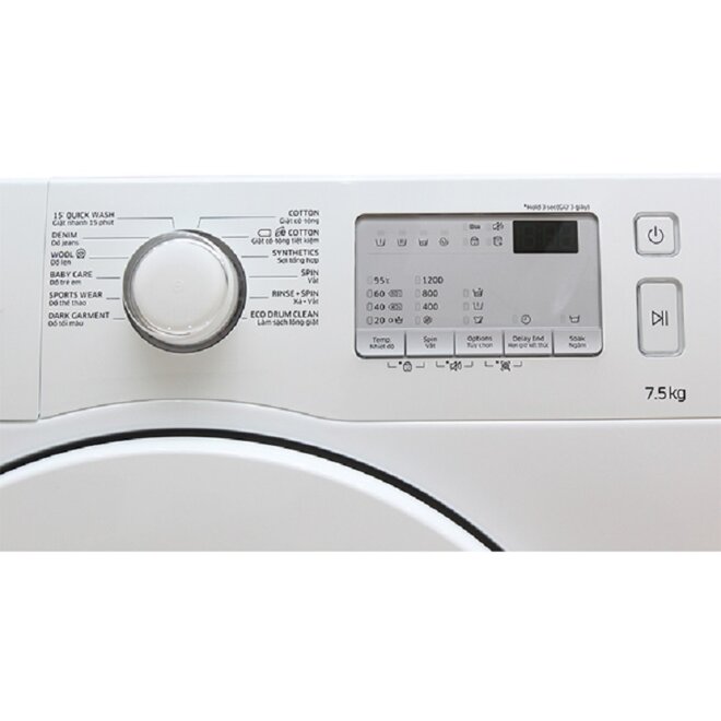 Máy giặt Samsung 7 kg WW70J4033KW/SV