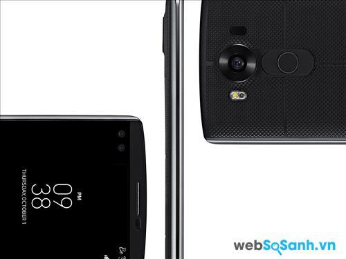 Smartphone V10 được LG trang bị bộ đôi camera ấn tượng với tính năng chụp ảnh cao và đa dạng