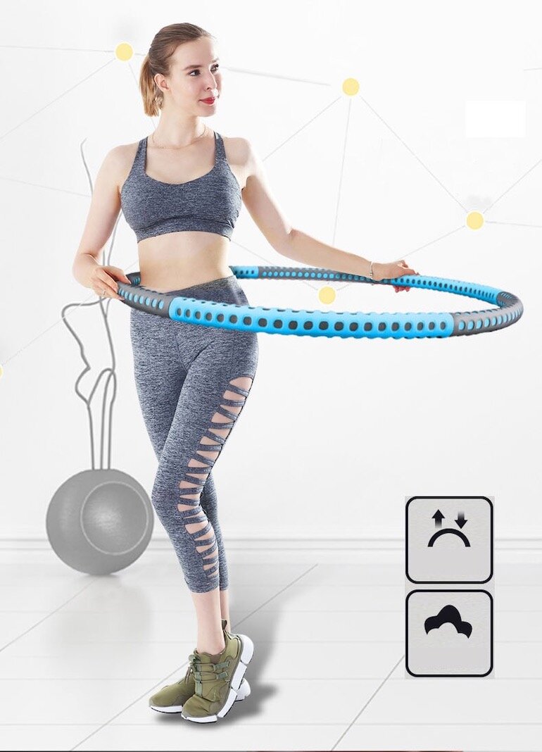 Vòng Sportslink Hula Hoop DK-501 có thiết kế màu sắc bắt mắt và tươi sáng