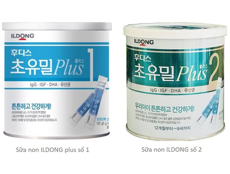 Sữa non Ildong Hàn Quốc dùng được cho trẻ mấy tuổi ?