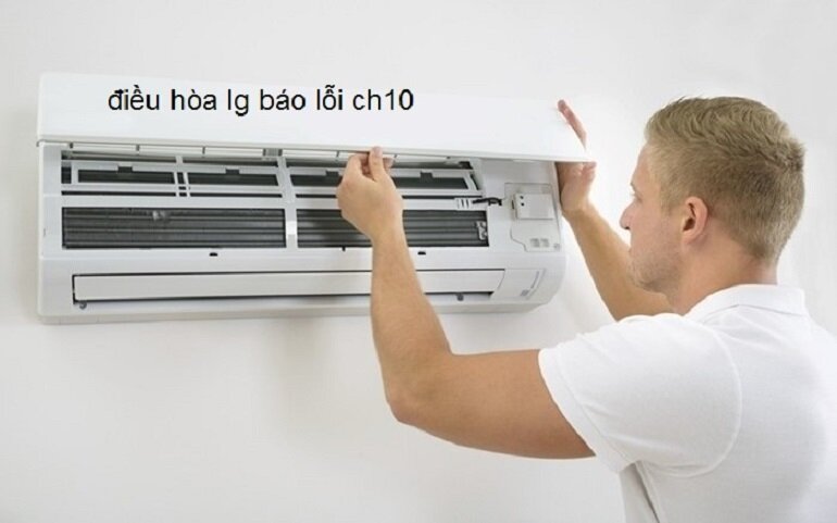 máy lạnh LG báo lỗi CH10