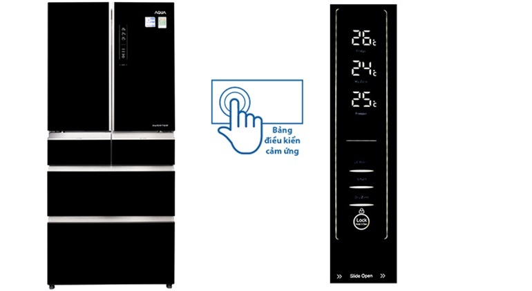 Đánh giá tủ lạnh Aqua AQR-IG686AM GB Inverter 553 lít