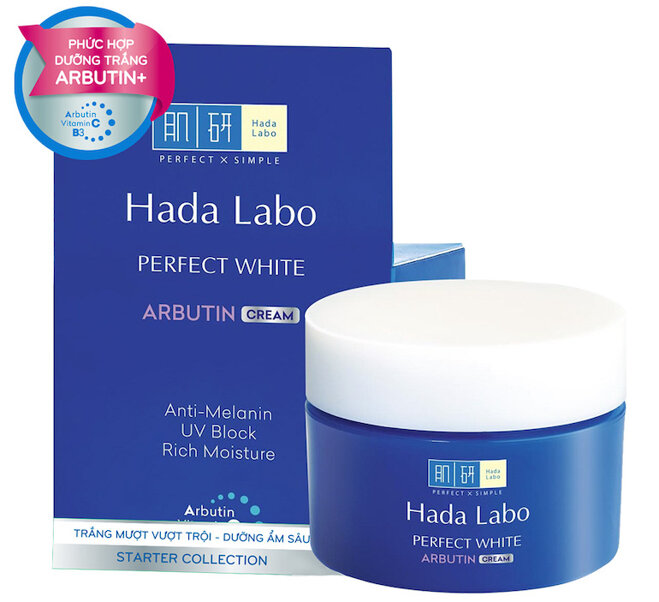 kem dưỡng da Nhật Hada Labo Perfect White Arbutin Cream