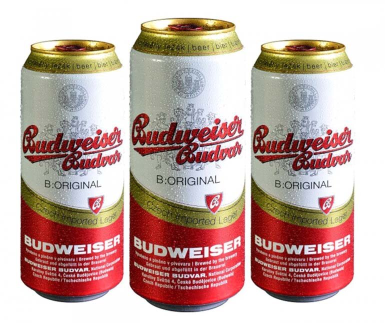 Lon bia Budweiser