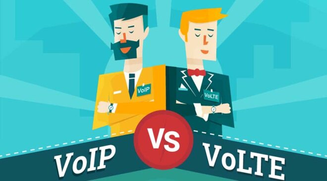 So sánh sự khác biệt giữa cuộc gọi VOIP và VOLTE