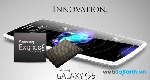 Galaxy S5 vận hành mượt mà nhờ chip lõi 8 Exynos