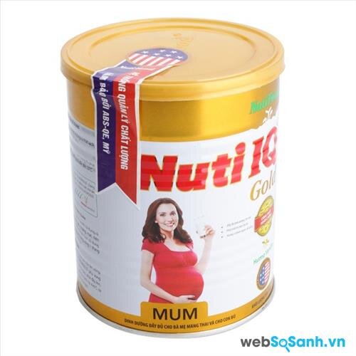 Sữa bột Nutifood Nuti IQ Mum Gold
