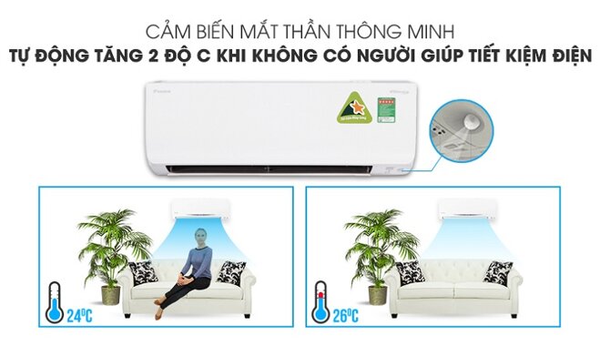 5 lý do bạn nên chọn mua điều hòa Daikin 1 chiều 12.000BTU inverter FTKC35UAVMV