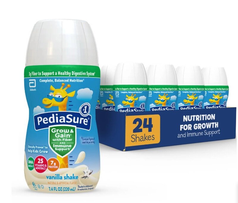 Tổng hợp các dòng sữa Pediasure vỉ và mức giá