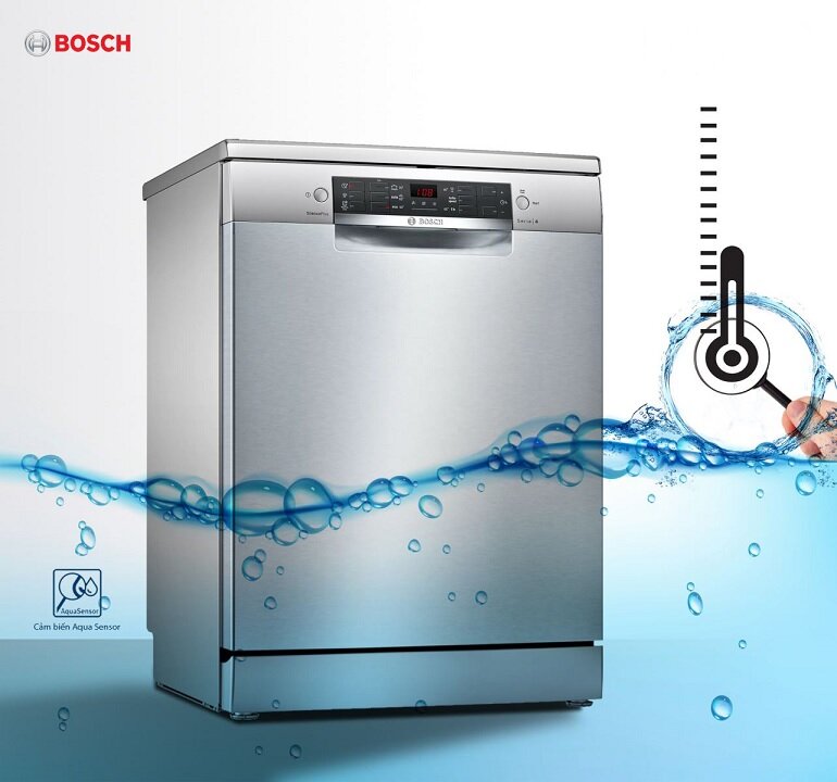 Thiết kế máy rửa bát Bosch SMS6ZCI14E