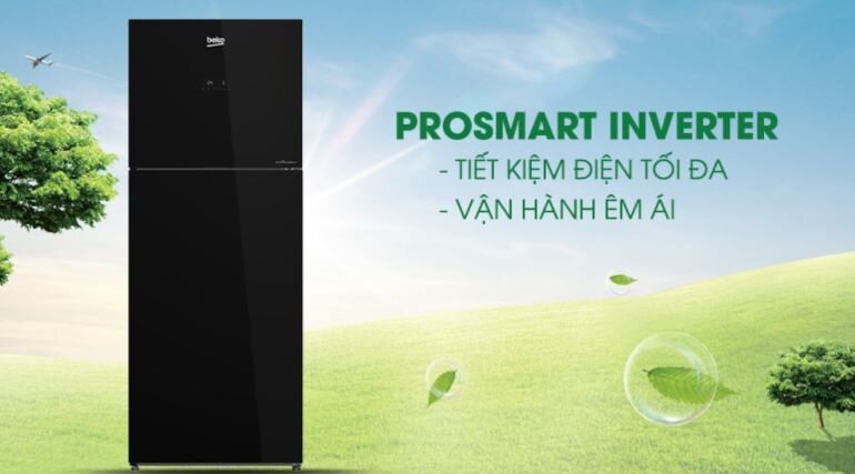 tủ lạnh Beko Inverter 375 lít RDNT401I50VGB