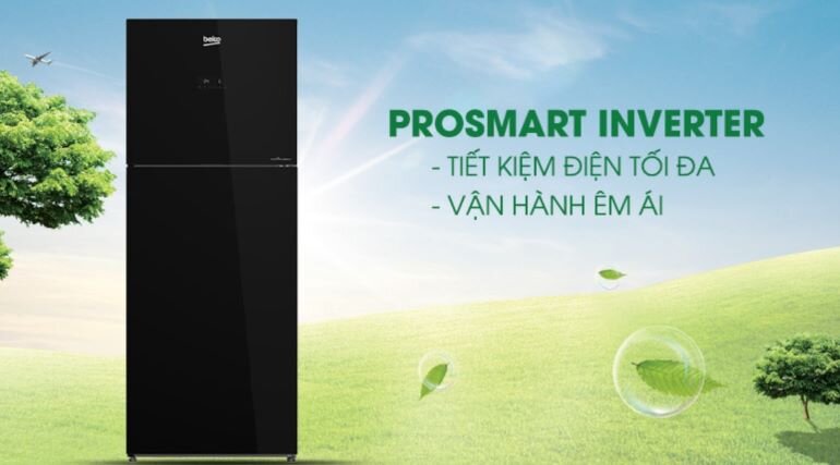 tủ lạnh Beko Inverter 375 lít RDNT401I50VGB 