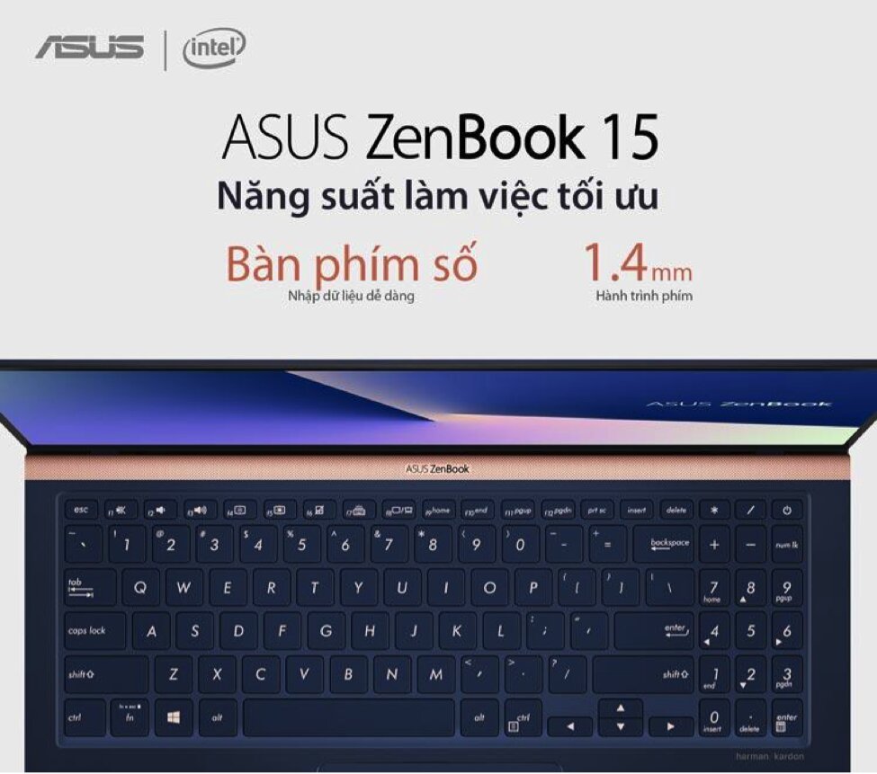 Zenbook 15 sở hữu thiết kế linh hoạt, vượt trội