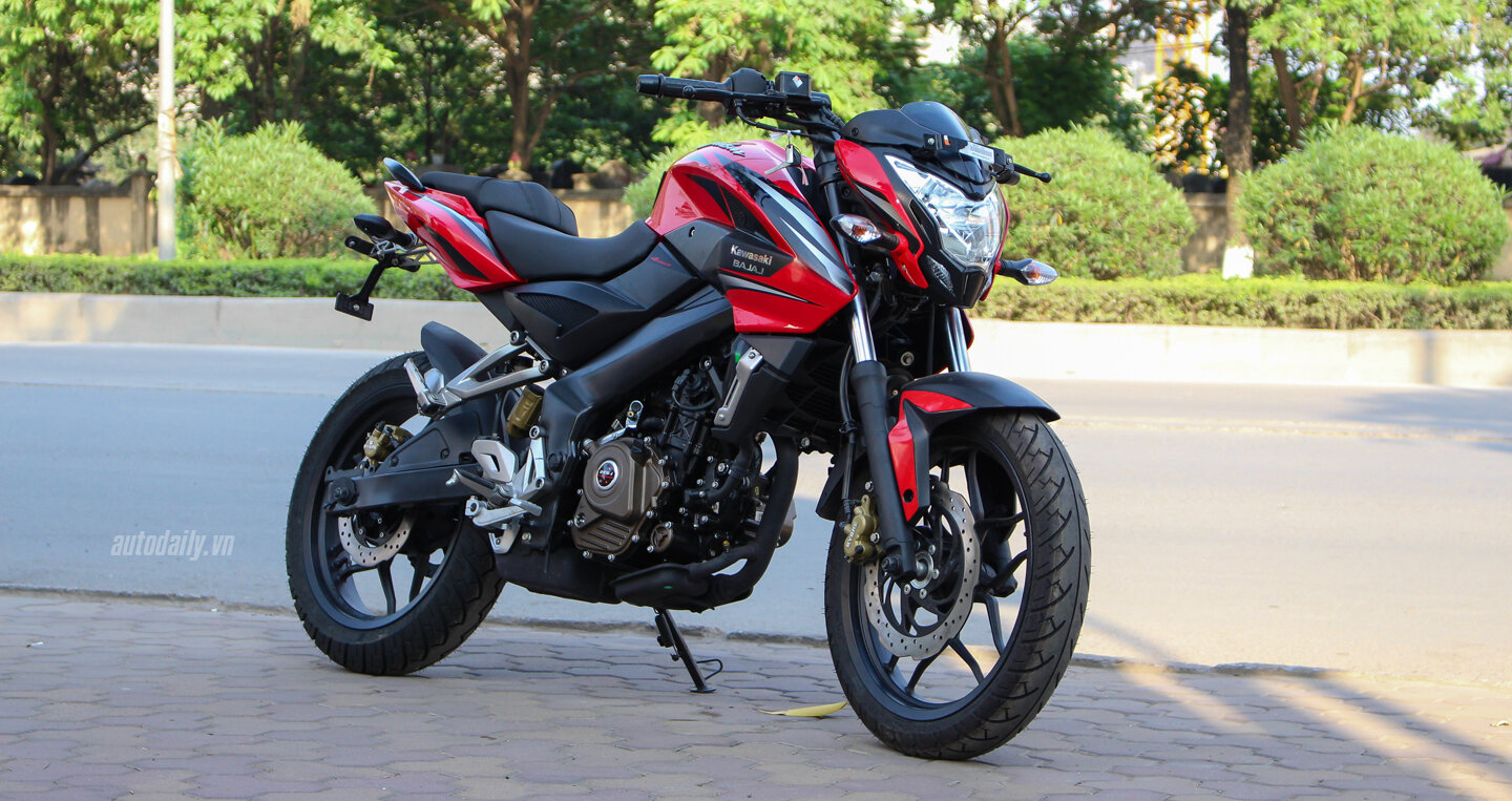 Vẻ ngoài nổi bật của Kawasaki Bajaj Pulsar 200NS 2016