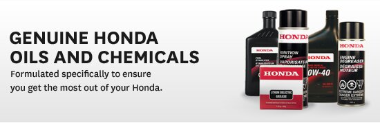 Honda tự sản xuất các sản phẩm dầu nhớt riêng