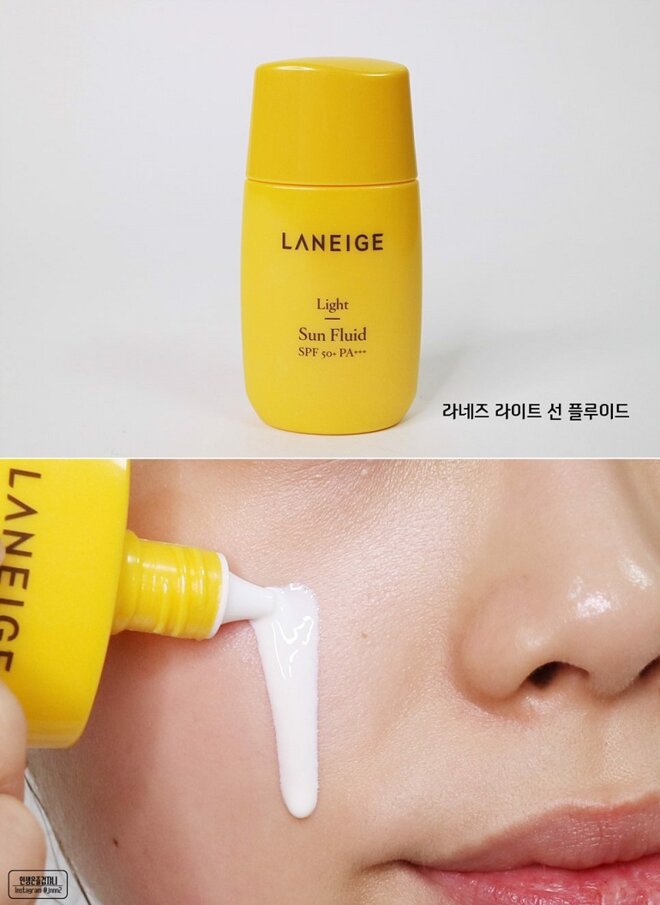 Kem chống nắng Laneige Light Sun Fluid SPF 50 PA+++