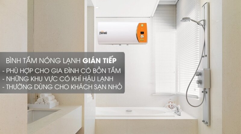 Bình nóng lạnh Ferroli Verdi DE 15L: Xuất sắc trong phân khúc dưới 3 triệu đồng!