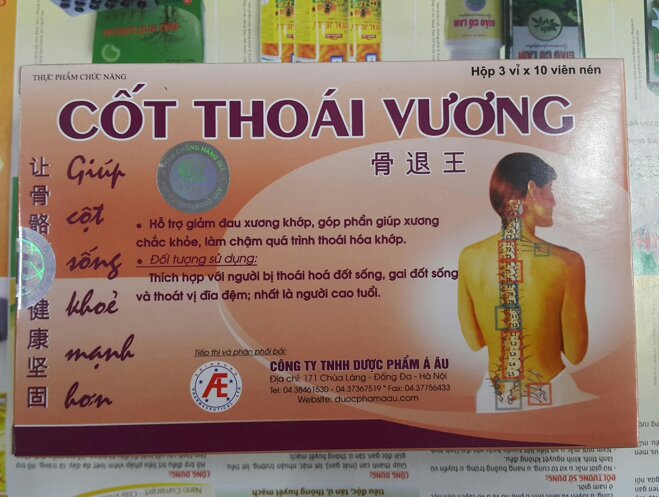 Thực phẩm chức năng Cốt Thoái Vương