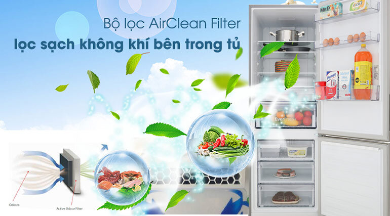 Tủ lạnh Beko RCNT340E50VZK đảm bảo an toàn cho thực phẩm