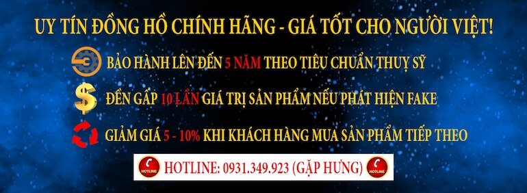 Hưng Watch – Địa chỉ cung cấp đồng hồ chính hãng, uy tín, tận tâm.