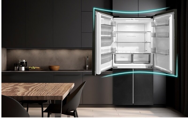 Tủ lạnh Casper 432 lít RM-E432PBS giá chỉ 9 triệu đồng mà dung tích khủng lại có ngăn đông mềm