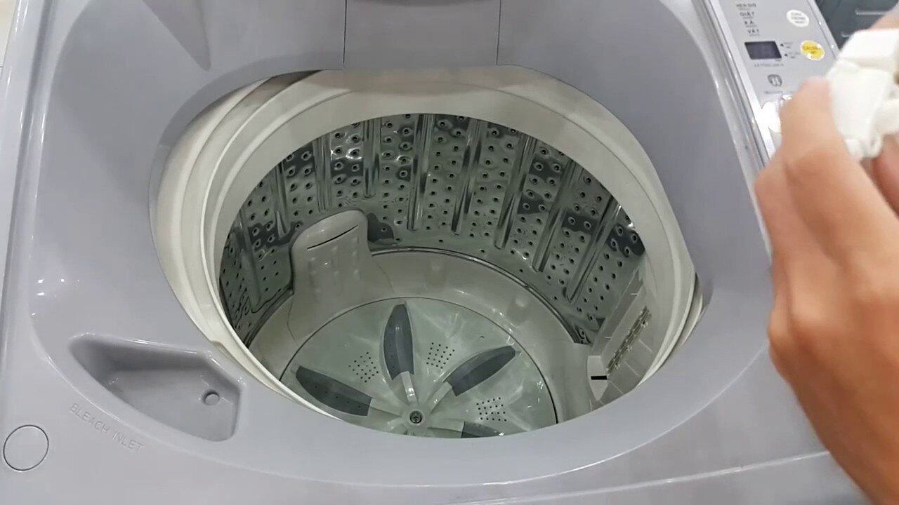 Phương pháp hiệu quả để làm sạch máy giặt 