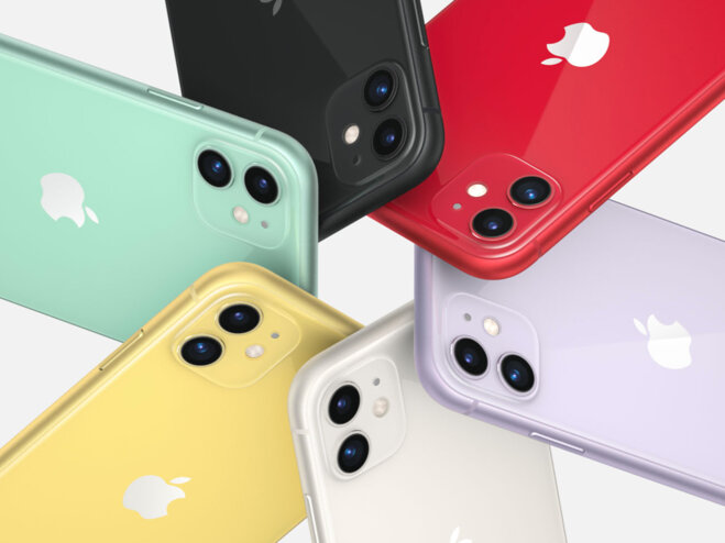 Các màu sắc của iPhone 11