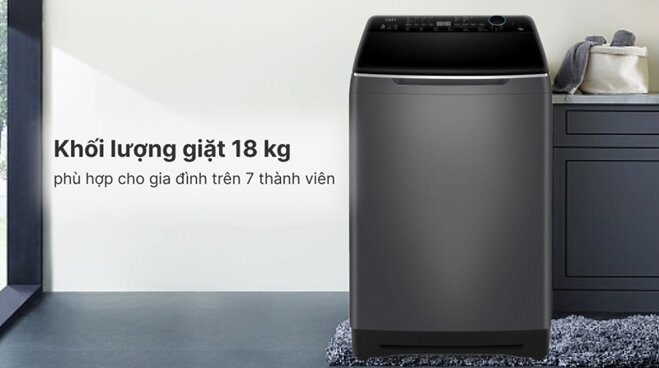 TOP 5 máy giặt cỡ lớn 18kg giá hợp lý lại sở hữu nhiều tính năng hiện đại