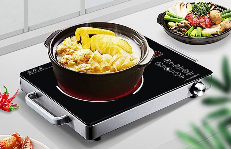Nồi nấu nên lựa chọn phù hợp với bếp hồng ngoại