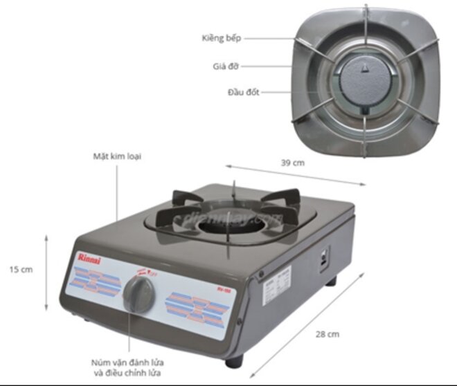 Bếp ga đơn Rinnai có tốt không?