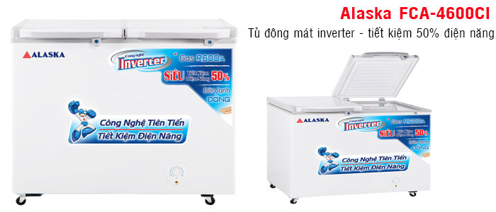 Đánh giá tủ đông Alaska 2 ngăn FCA 4600CI sự lựa chọn đáng tin cậy của người tiêu dùng