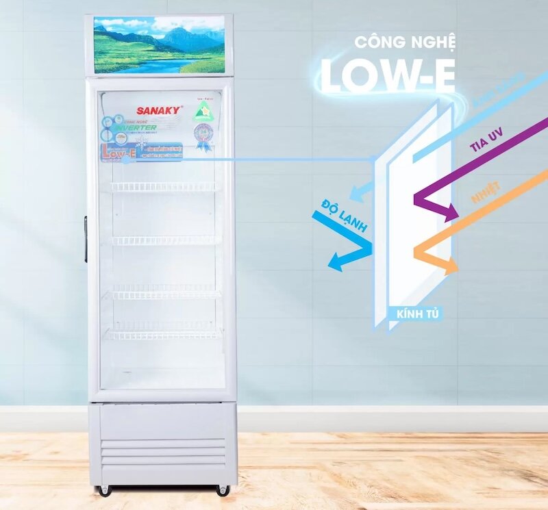 Các công nghệ nổi bật của tủ mát Sanaky Inverter 1 cánh 200 lít VH-218K3L