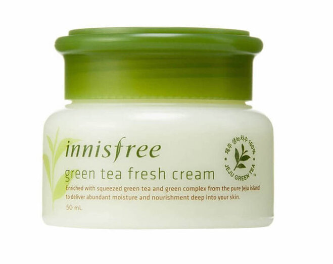 Kem dưỡng da Innisfree Green Tea Fresh Cream