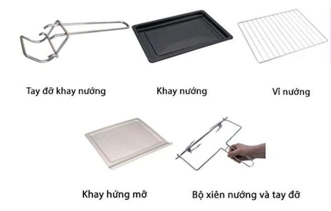 Phụ kiện đi kèm đa dạng