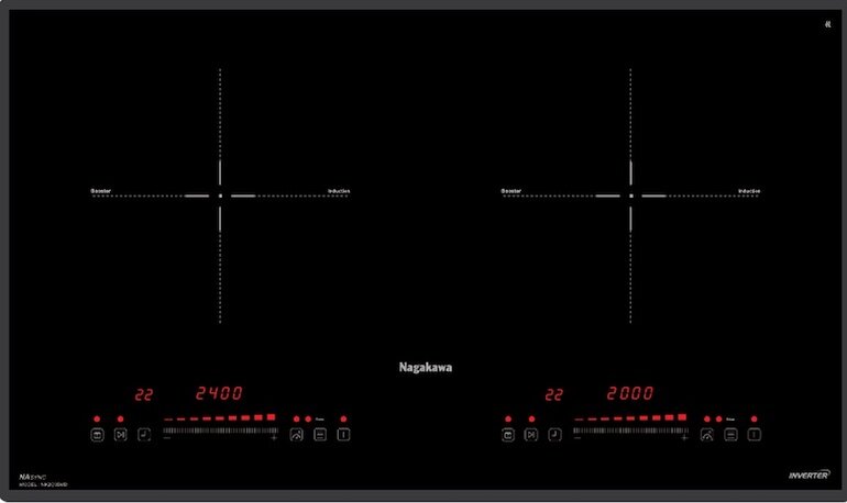Bếp từ đôi Nagakawa NK2C05MB