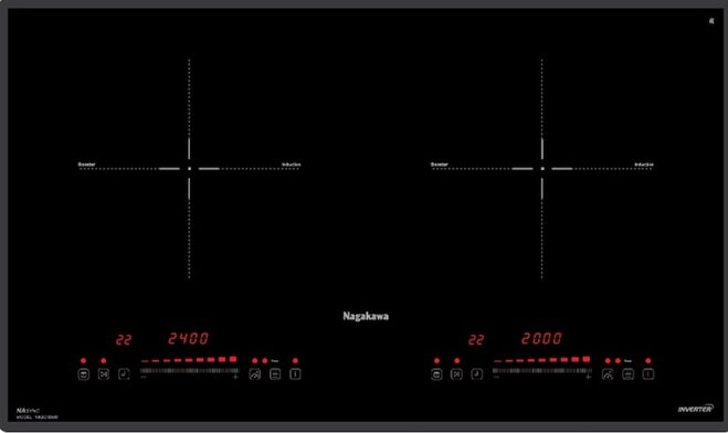 Bếp từ đôi Nagakawa NK2C05MB