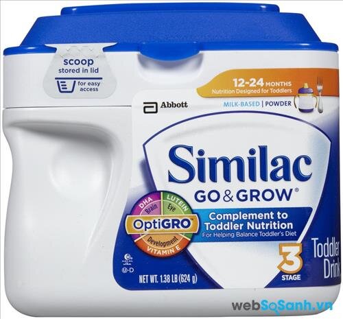 Sữa bột Abbott Similac Go & Grow