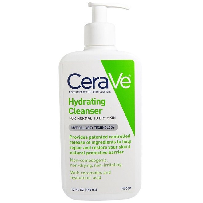 Sữa rửa mặt cerave Hydrating Cleanser For Normal To Dry Skin