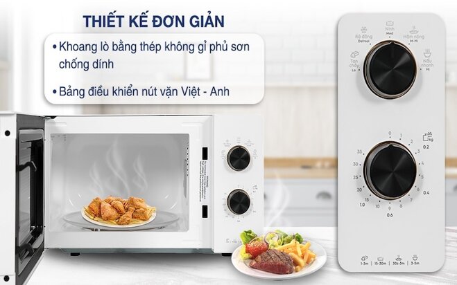 Electrolux EMM20K22W: Thiết kế tinh tế, hài hòa không gian bếp