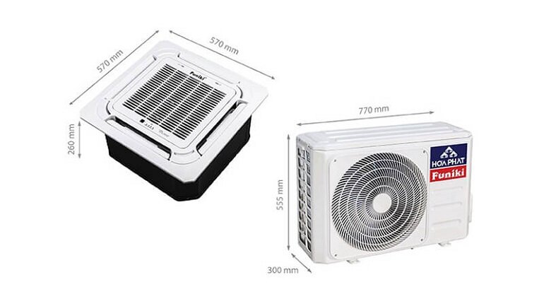 điều hòa âm trần 24000BTU 1 chiều Funiki CC-24MMC1