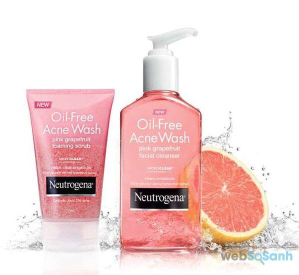 sữa rửa mặt Neutrogena Oil-Free Acne Wash