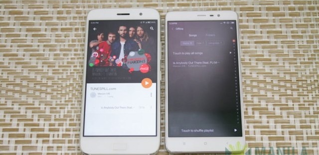 Chất lượng âm thanh của điện thoại ZUK Z1 và điện thoại Redmi Note 3