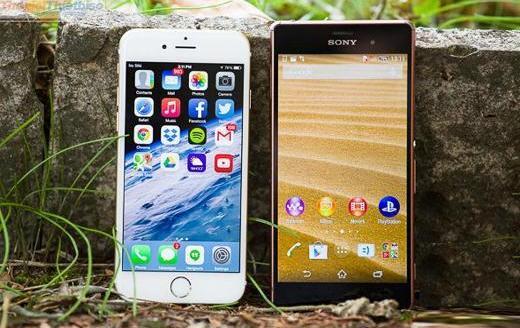 So sanh Xperia Z3 va iPhone 6, Xperia Z3 vs iPhone 6, iphone 6, gia iphone 6, iphone 6 plus, iphone 5, iphone, ios 6, iphone 4, iphone 5s, sony xperia, sony xperia z3,