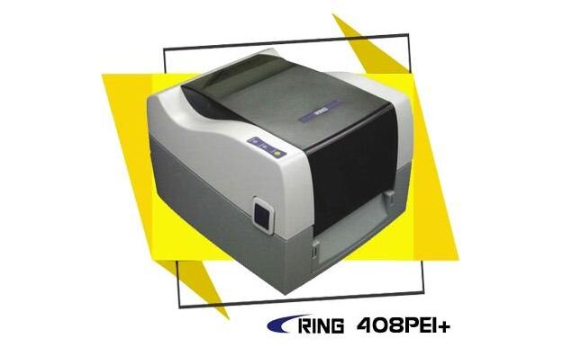 Máy in mã vạch Ring 408PEI+