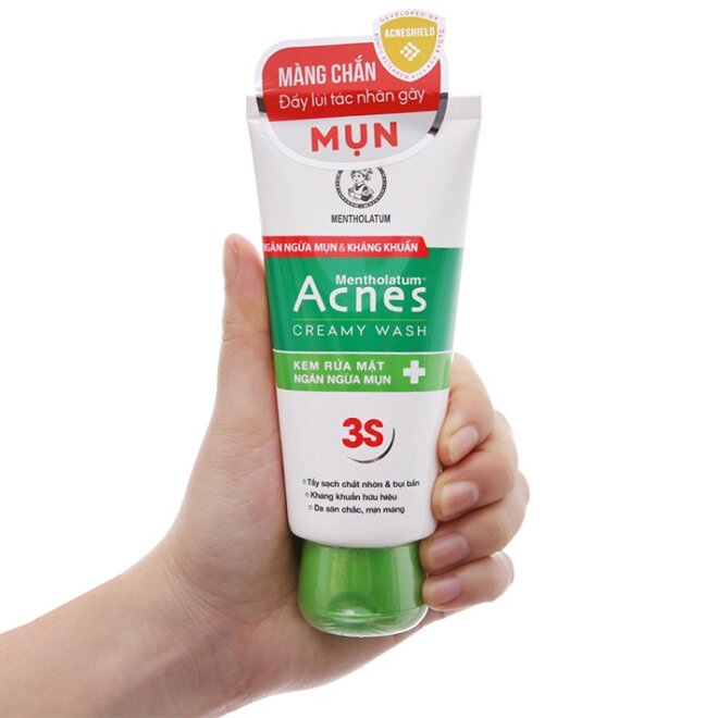 Kem rửa mặt Acnes ngăn ngừa mụn